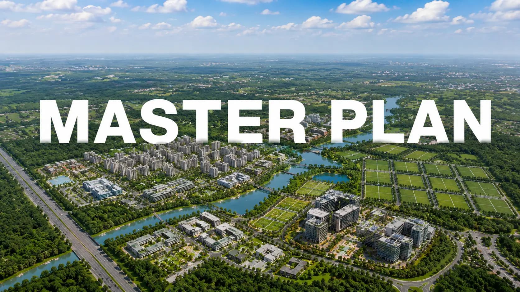 Embassy Sky Terraces Master Plan — 10.5 Acres, 4 Towers, 75% Open Space