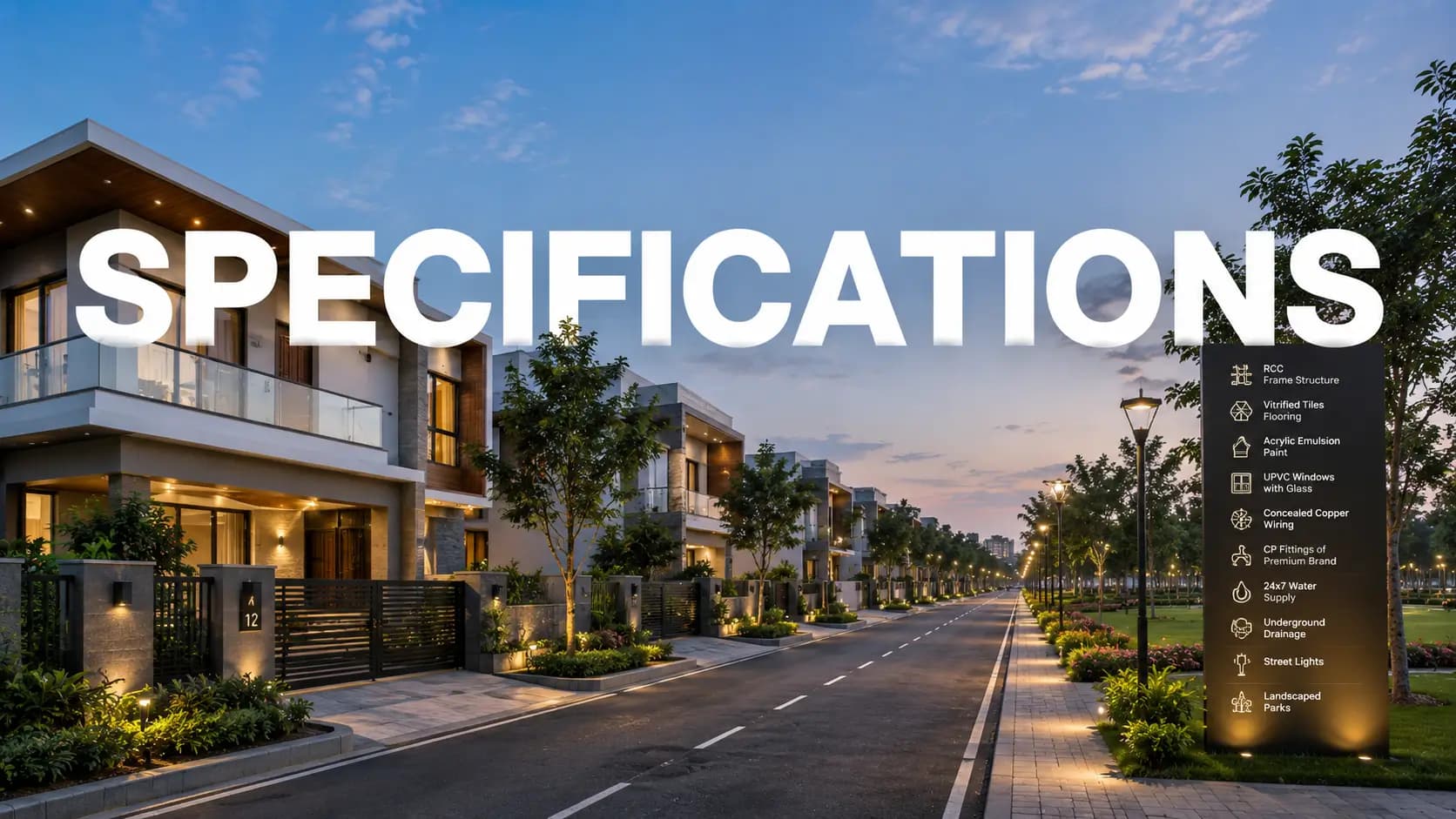 Embassy Sky Terraces Specifications — Italian Marble, Grohe, IGBC Gold